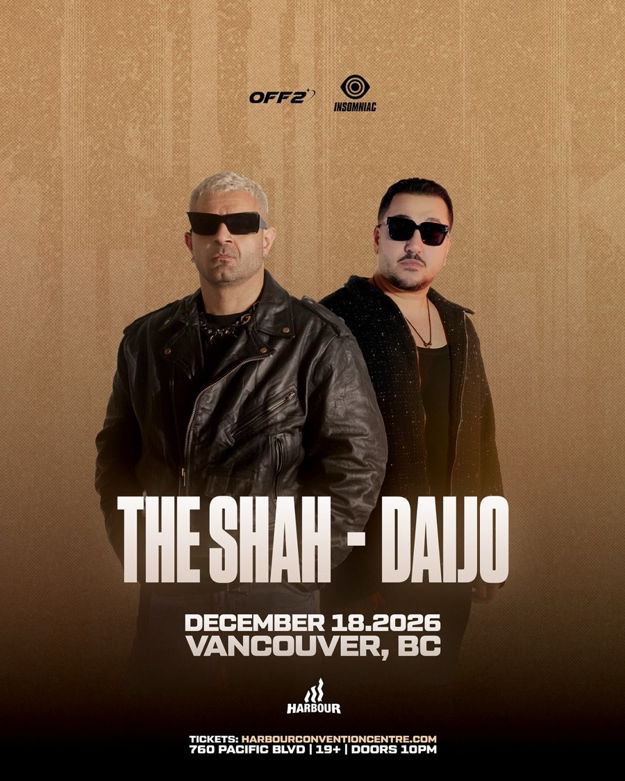 THE SHAH - DAIJO — Harbour Event Centre, Fri 18 Dec