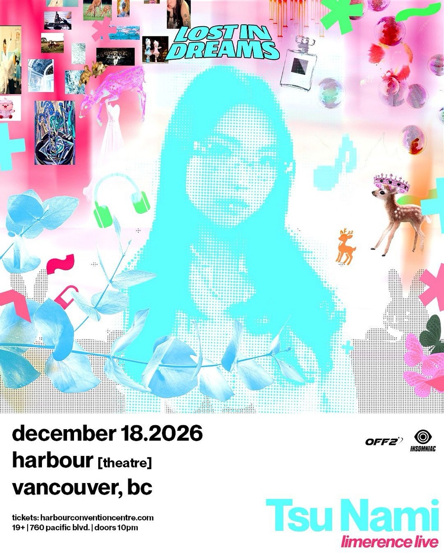 Tsu Nami - limerence live — Harbour Event Centre · Halo, Fri 18 Dec