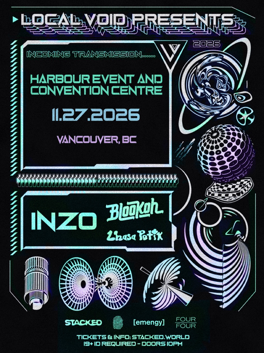 INZO - Local Void Takeover — Harbour Event Centre · Blueprint, Fri 27 Nov