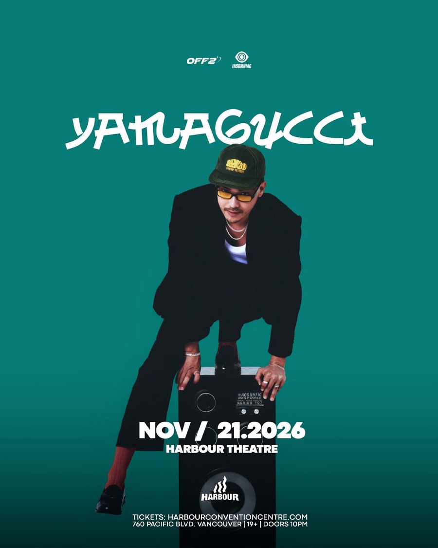 Yamagucci — Harbour Event Centre · Halo, Sat 21 Nov