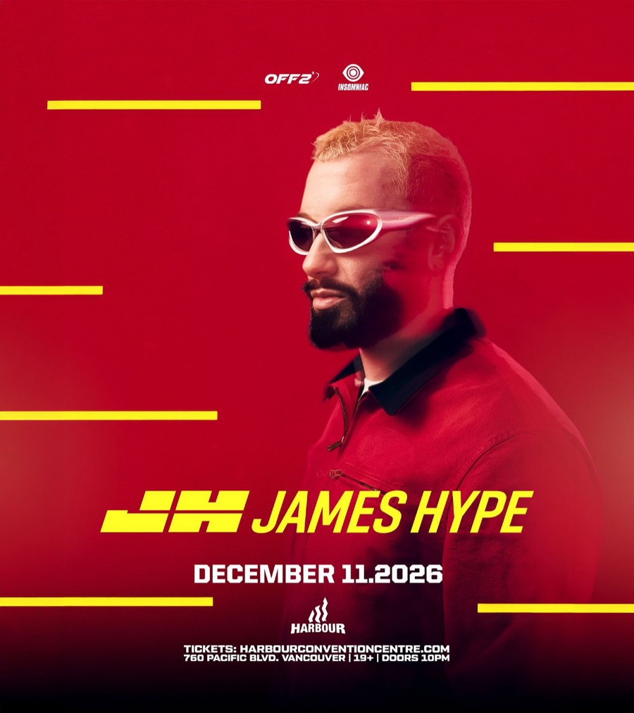 James Hype — Harbour Event Centre, Fri 11 Dec
