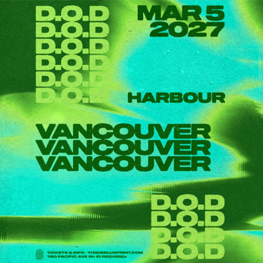 D.O.D — Harbour Event Centre · Blueprint, Fri 05 Mar