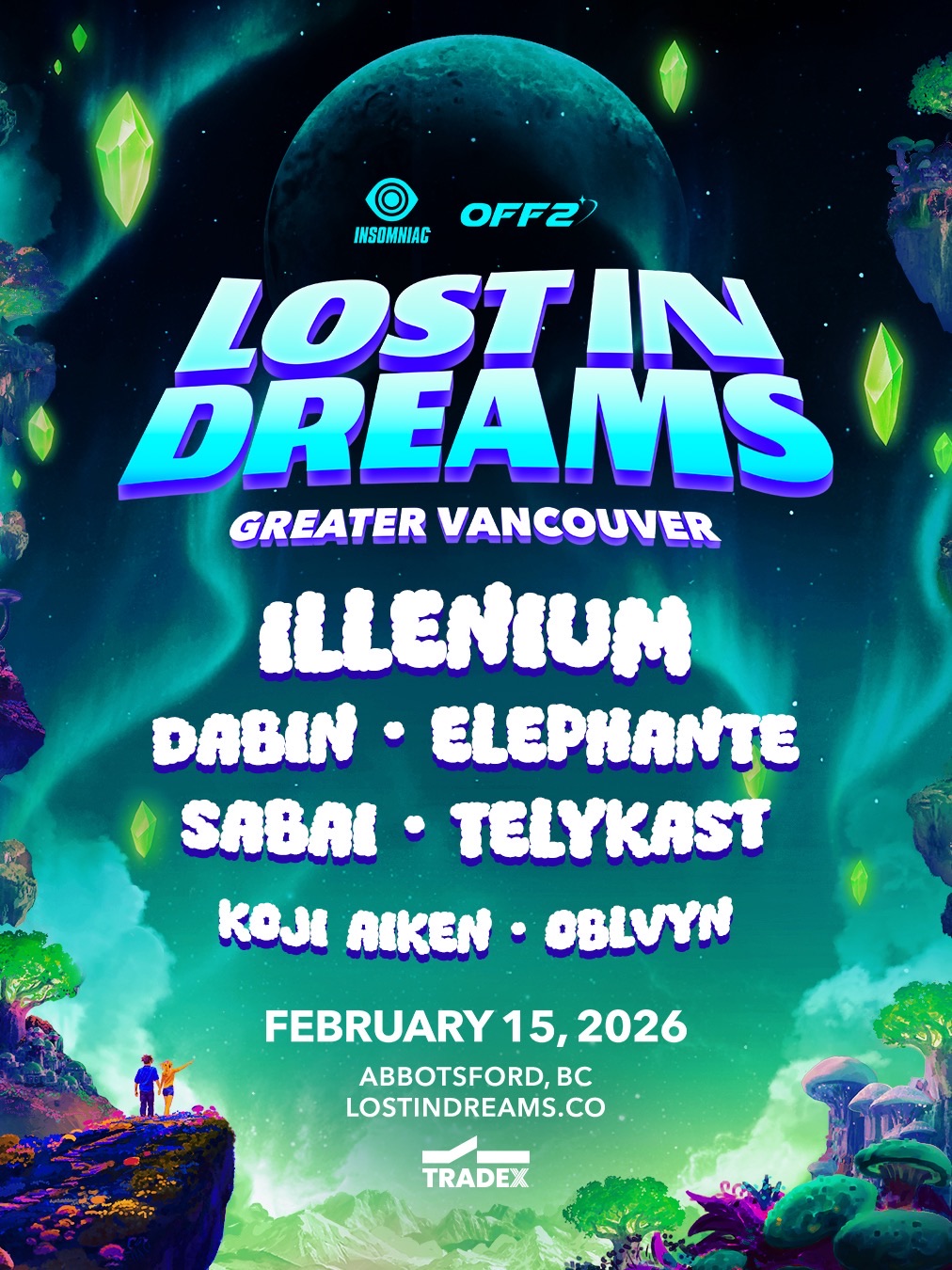 Lost in Dreams festival poster